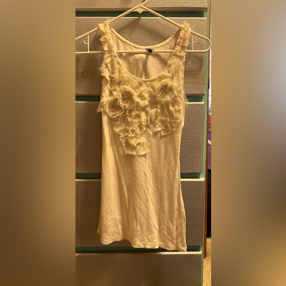 White floral camisole - Picture 3 of 4